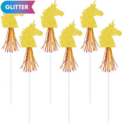 Magical Unicorn Wands - Glitter Cardboard
