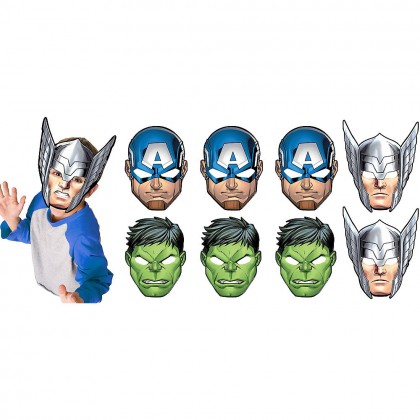 Marvel Epic Avengers Masks - Paper