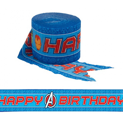 Marvel Avengers™ Crepe Streamer