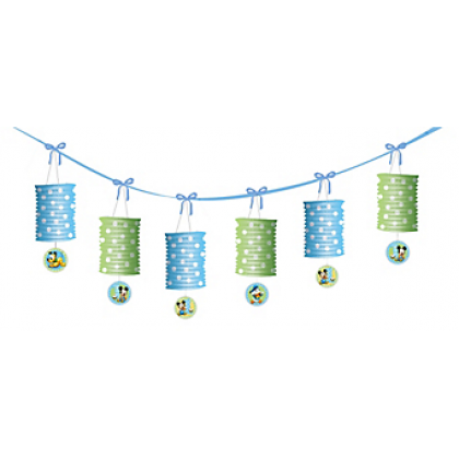 ©Disney Mickey's 1st Birthday Paper Lantern Garland