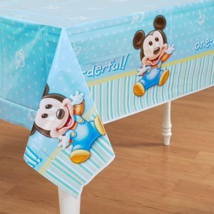 ©Disney Mickey’s 1st Birthday Plastic Table Cover