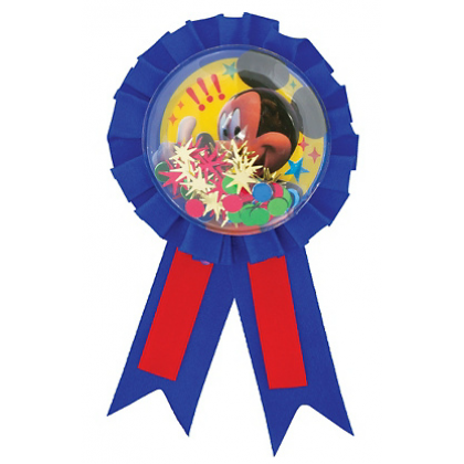 ©Disney Mickey Mouse Confetti Pouch Award Ribbon