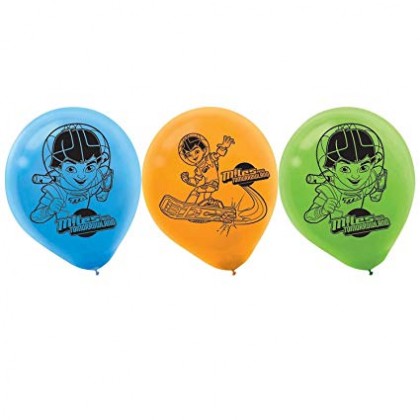 Miles from Tomorrowland Printed Latex Balloons - Asst. Colors