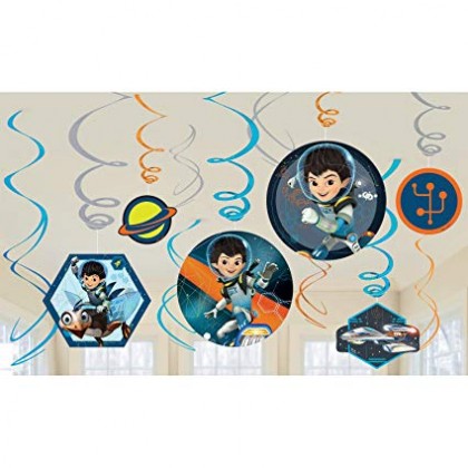 Miles from Tomorrowland Value Pack Swirl Decorations