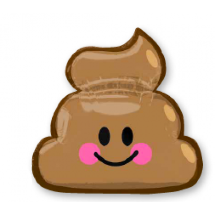 P30 25" Emoticon Poop SuperShape™ XL®