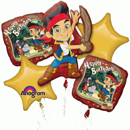 P75 Jake & the Neverland Pirates Bday Bouquet