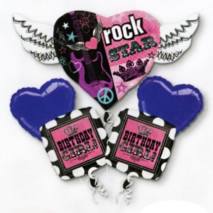 P75 Rocker Princess Birthday Bouquet