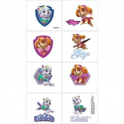 Paw Patrol™ Girl Tattoo Favors