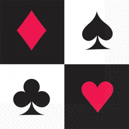 Place Your Bets Beverage Napkins