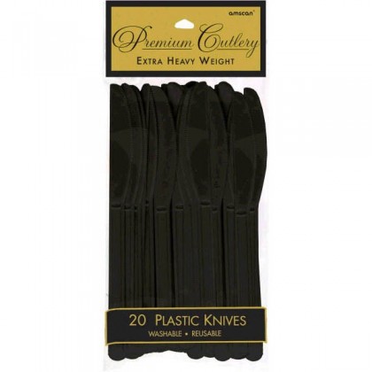 Plastic Knives - Jet Black