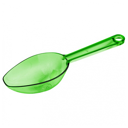 6 1/2" Scoop - Colors Plastic - Kiwi