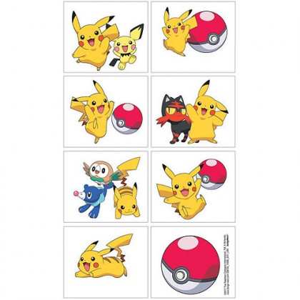 Pokémon Core Tattoo Favors