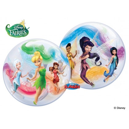 Q 22" Disney Faries Character Bubble Balloon