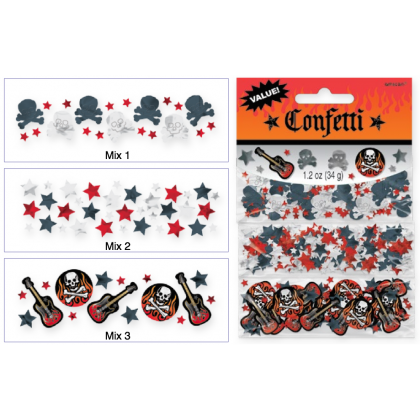 Rock On Value Pack Confetti Mix - Paper & Foil