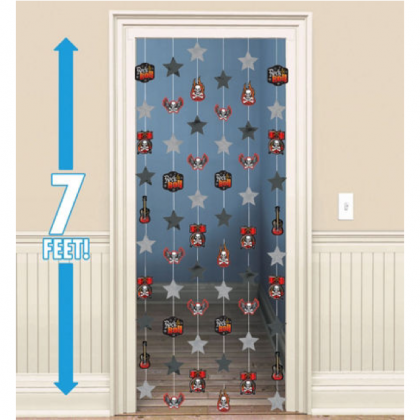 Rock On Foil & Paper String Decorations