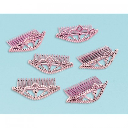 Princess Metallic Colored Tiara Favors