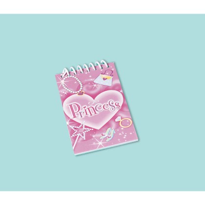 Princess Note Pad Favors