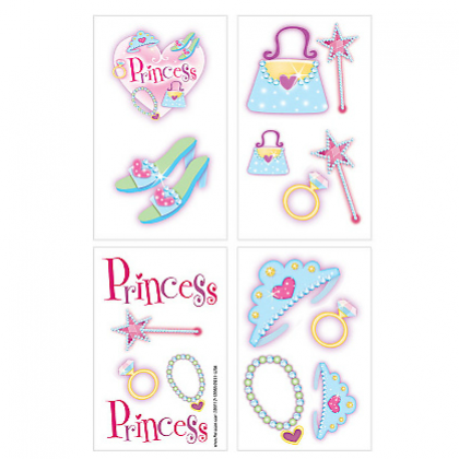 Princess Tattoo Favors