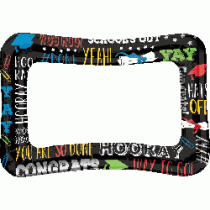 S50 23" School's Out Inflatable Frame Junior Shape XL®