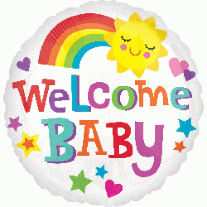 S40 17" Welcome Baby Bright & Bold Standard HX®