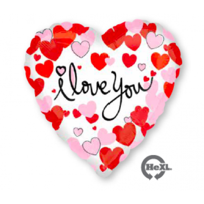 S40 17" Heart Equal Love Standard HX®