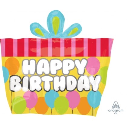 S50  Birthday Gift with Balloons Junior Shape XL®