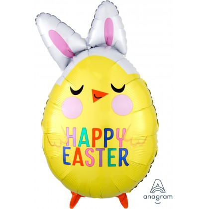 S50 22" Chick With Bunny Ears Junior Shape XL®