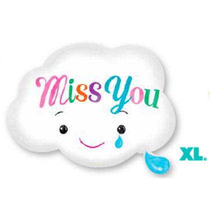 S50 18" Miss You Cloud Junior Shape XL®