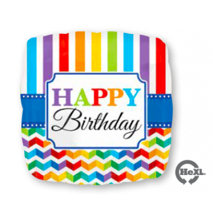 S40 17" HBD Bright Stripe & Chevron Standard HX®