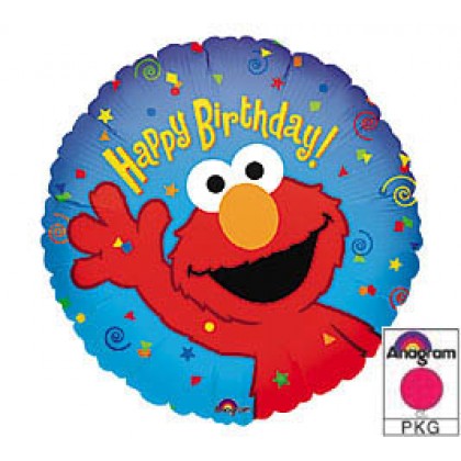 S60 17" Elmo™  Birthday Standard HX®