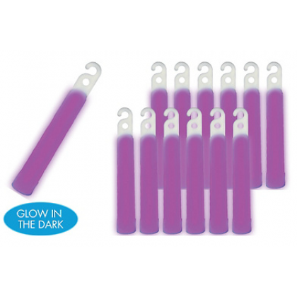 4" Glow Sticks Purple