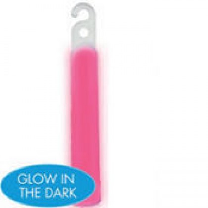 6" Glow Necklaces Pink