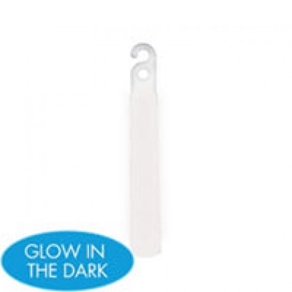 6" Glow Necklaces White