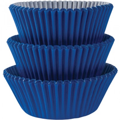 Cupcake Cases Bright Royal Blue