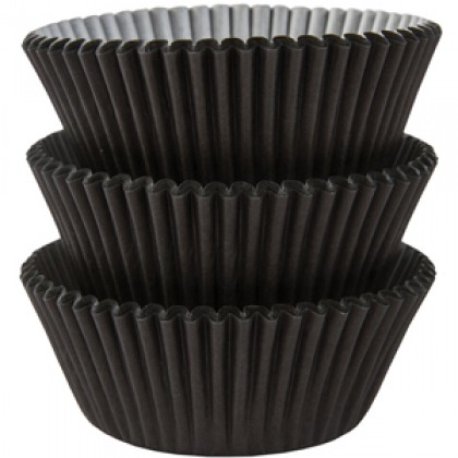 Cupcake Cases Black