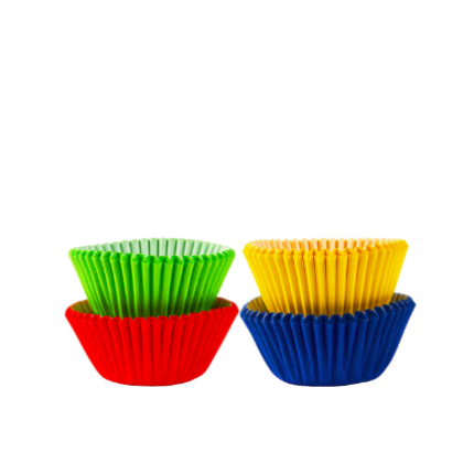 Mini Cupcake Cases Paper - Rainbow