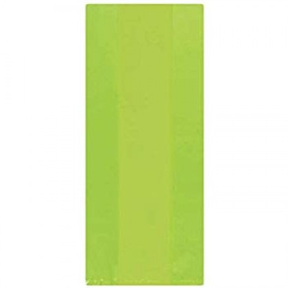 9 1/2"H x 4"W x 2"D Cello Party Bags KIWI (Small)