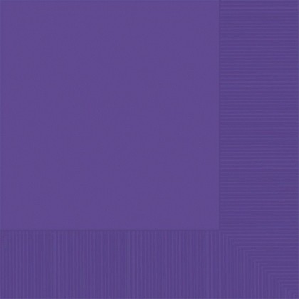 Purple 2-Ply Luncheon Napkins - Paper