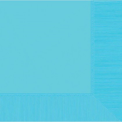 Caribbean Blue 2-Ply Luncheon Napkins - Paper