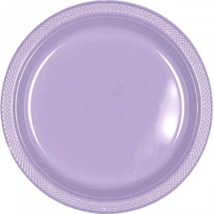 Lavender Festive Occasion® Plastic Tableware Plate, 7"