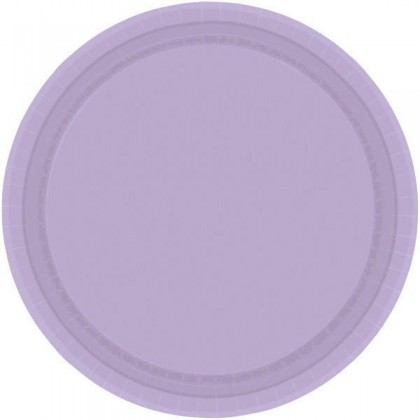 Lavender Festive Occasion® Plastic Tableware Plate, 9"