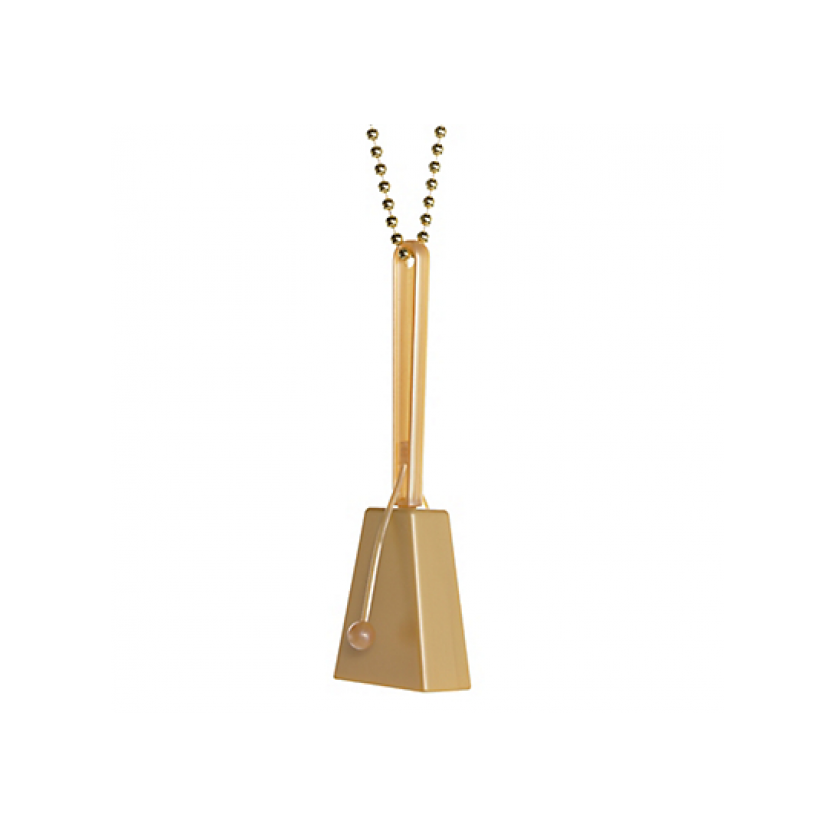 Necklace, 36"; Clacker, 4" Clacker Necklaces Gold