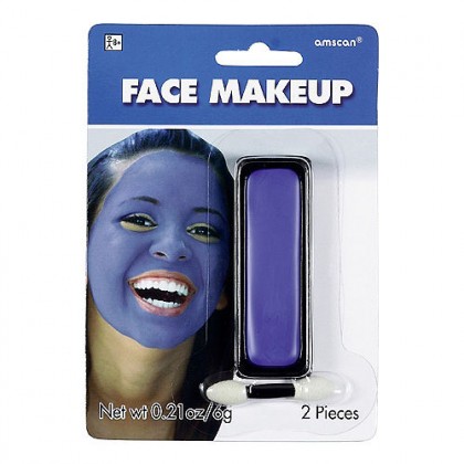 0.21 oz. Face Makeup Blue