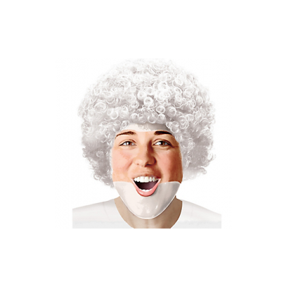 Adult/Child Curly Wigs White