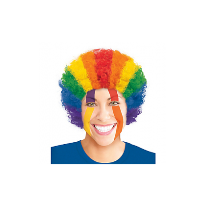 Adult/Child Curly Wigs Rainbow