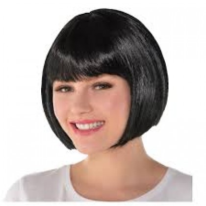 Adult/Child Bob Wigs Black