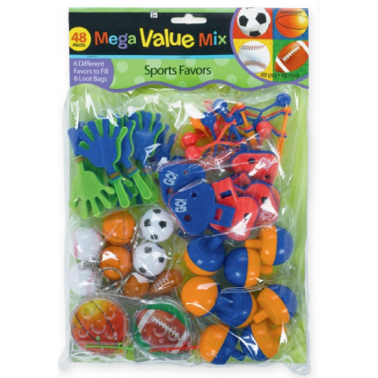 1 1/2" - 3" Multi Sports Favors