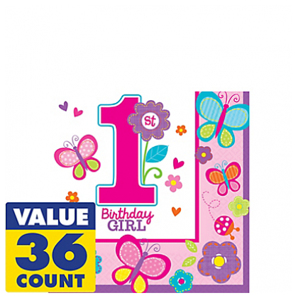 Sweet Birthday Girl Gift Wrap - Printed Paper