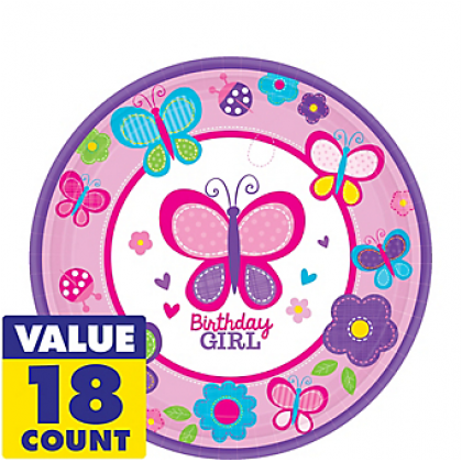 Sweet Birthday Girl Personalized Giant Sign Banner - Plastic