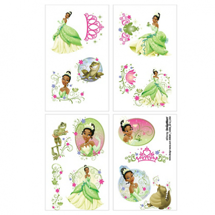 ©Disney Tiana Enchanted Tattoo Favors